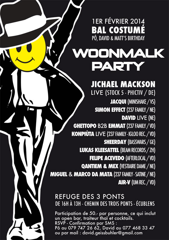 Woonmalk Party